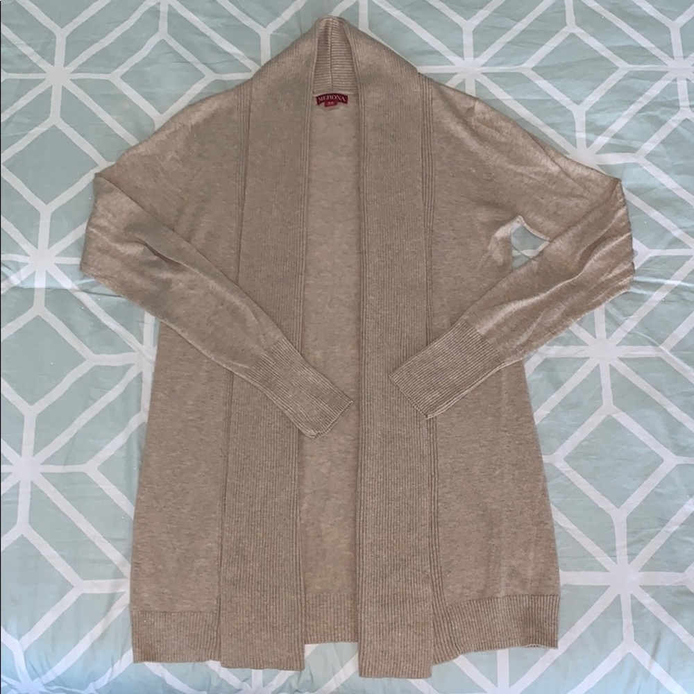 Tan Cardigan